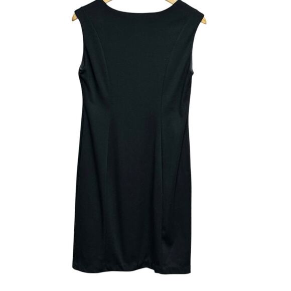 En Focus Studio Sheath Dress Sleeveless Black and Tan Size 8 - Picture 3 of 6